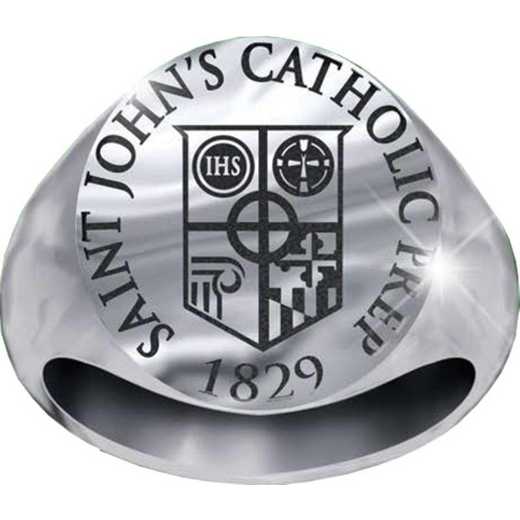 Saint John's Catholic Prep Large Signet Ring
